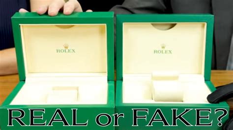 real rolex box vs fake